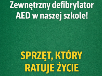 Mamy AED – sprzęt, który ratuje życie